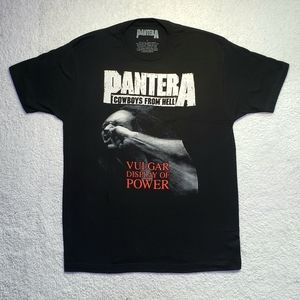 Pantera Vulgar Display of Power Large T-Shirt Officially Licensed Merchandise
